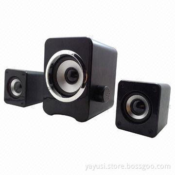 USB Powered 2.1CH Speakers, 50-20,000Hz Response Frequency